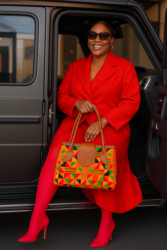 ZAHRA -Afrocentric Handbag for Head Turning Moments